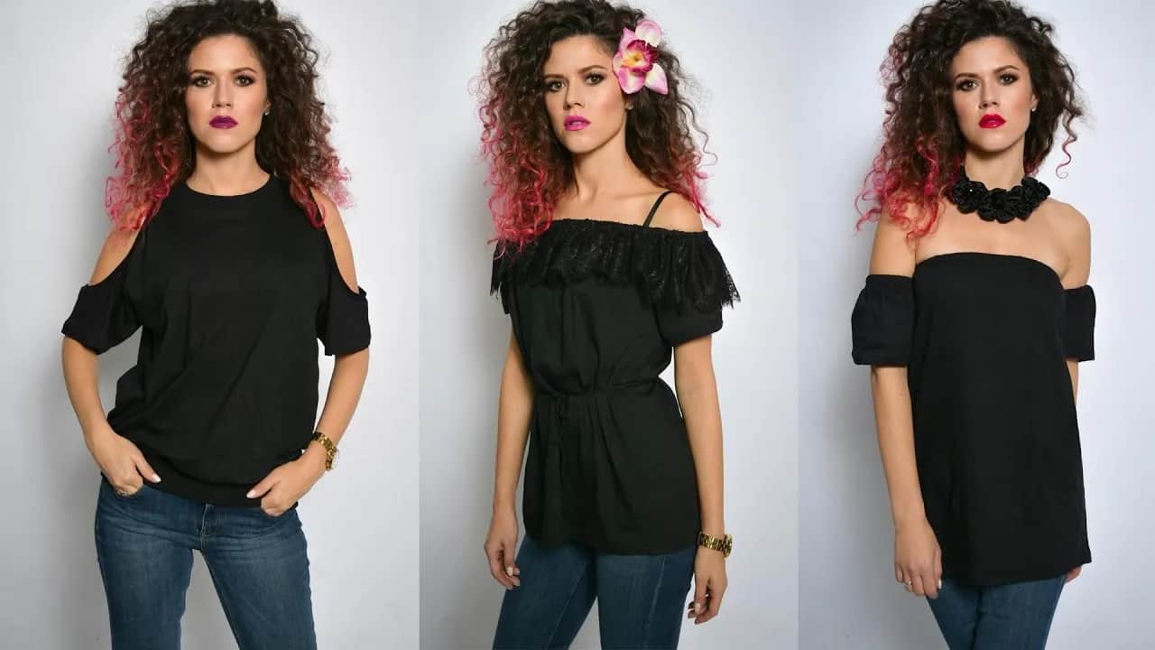 Powiększ skurczoną bluzę! Proste triki bez szycia i z szyciem